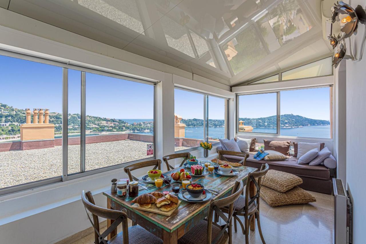 My Casa - Villefranche Cauvin - Panoramic Sea View Ac Eksteriør billede